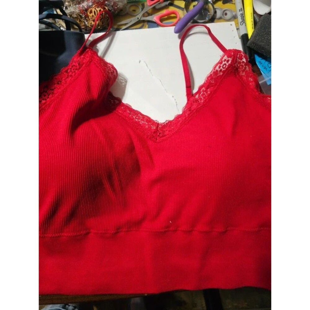 RED Bra tee top XXL - 20